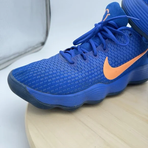 Nike Hyperdunk 2017 Low EP Racer Blue Orange 897663-401 Shoes Men's 12
